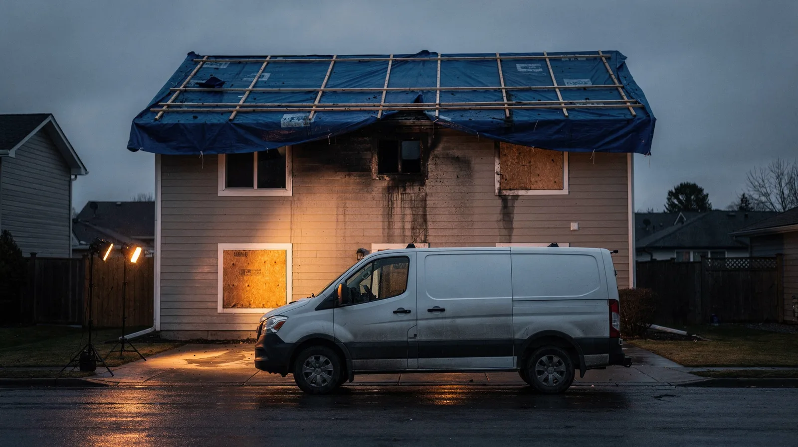 Fire Damage Restoration in Strong, ME near me